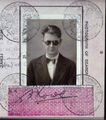 1930-е, фото на британский паспорт