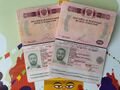 Два действующих российских заграничных паспорта